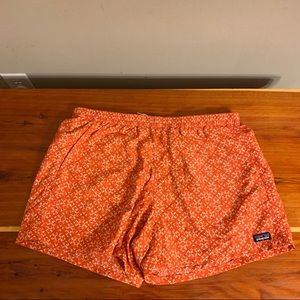 Patagonia Women’s Orange Shorts XL